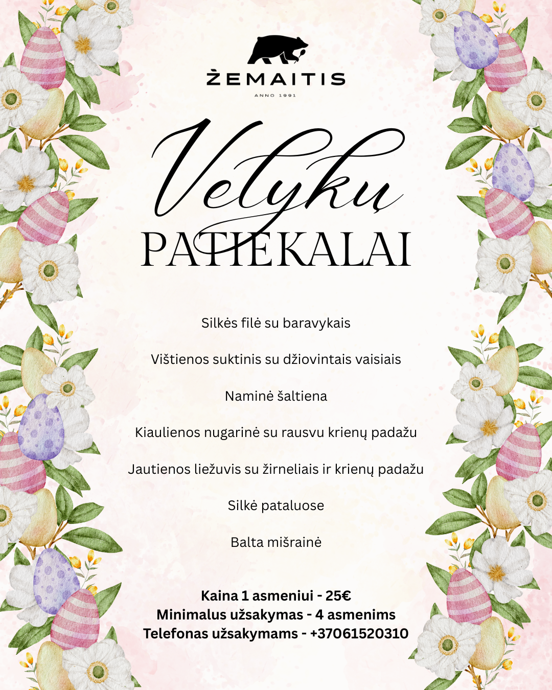 Velyku patiekalai